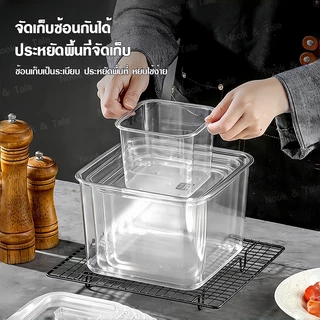 กระปุกเครื่องปรุงพร้อมฝาและช้อน กล่องใส่เครื่องเทศเกรดอาหาร PC/สแตนเลส304 กันฝุ่น ใส่น้ำตาล เกลือ กาแฟ ท็อปปิ้ง ร้านอาหา