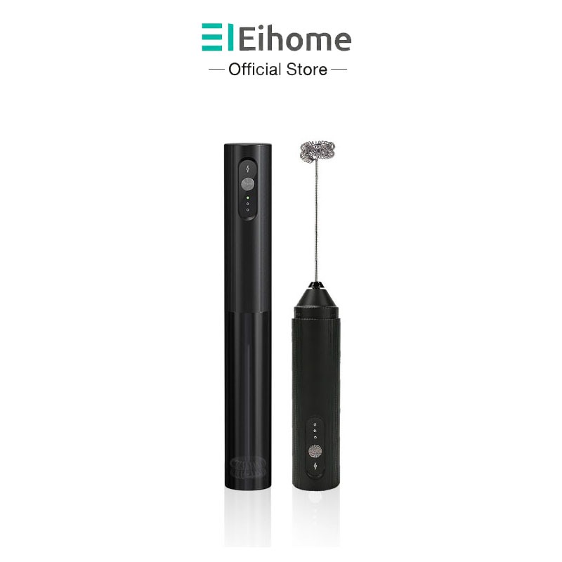 Eihome เครื่องตีฟองนมไฟฟ้า Milk Frother เครื่องตีไข่แบบชาร์จไฟ ที่ตีนมไฟฟ้า เครื่องตีนมไฟฟ้า