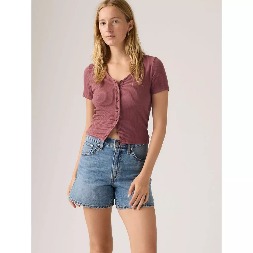 กางเกงขาสั้น Levi's® Women's Cinch Mid-Thigh Shorts
