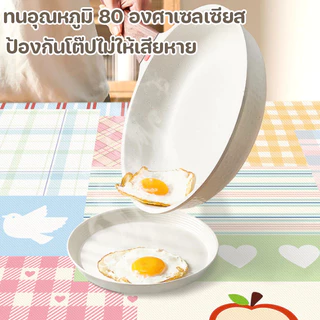COD ผ้าปูโต๊ะกันเปื้อนกันฝุ่น ผสมผ้าฝ้ายพีวีซี สไตล์โดปามีน มีหลายสีเลือก ใช้ปูโต๊ะอาหาร โต๊ะกลางตกแต่งบ้าน