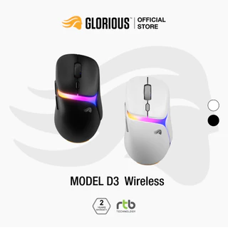 Glorious Model D3 เมาส์เกมมิ่ง ไร้สาย Wireless Gaming Mouse