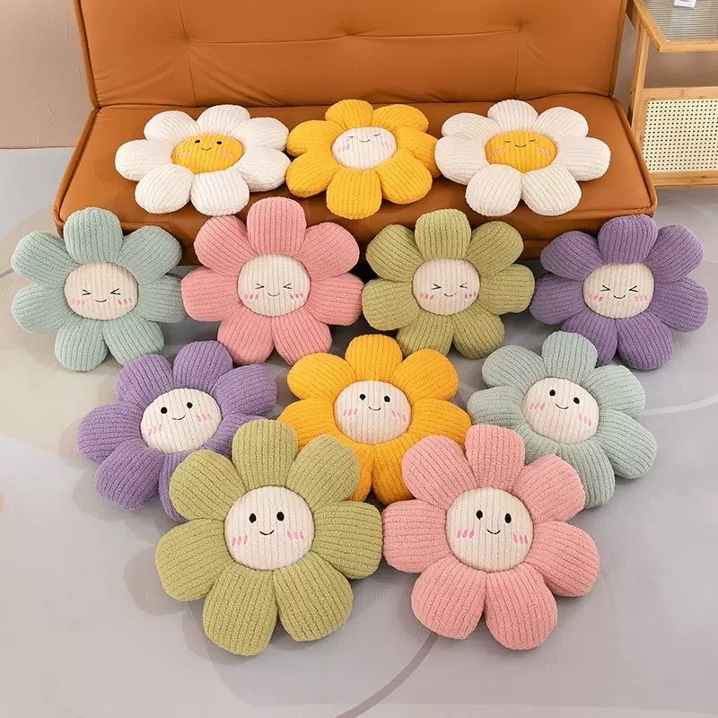 หมอนอิง หมอนตุ๊กตา เบาะดอกไม้ เบาะรองนั่ง เบาะ เบาะดอกไม้ น่ารักมาก หมอนโซฟา