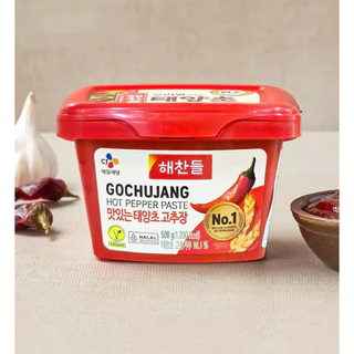 ซีเจ แทยังโช ฮอต เปปเปอร์เพสท์ (ซอสโกชูจัง) ขนาด 1KG,500G CJ TAEYANGCHO HOT PEPPER PASTE 맛있는 태양초 고추장