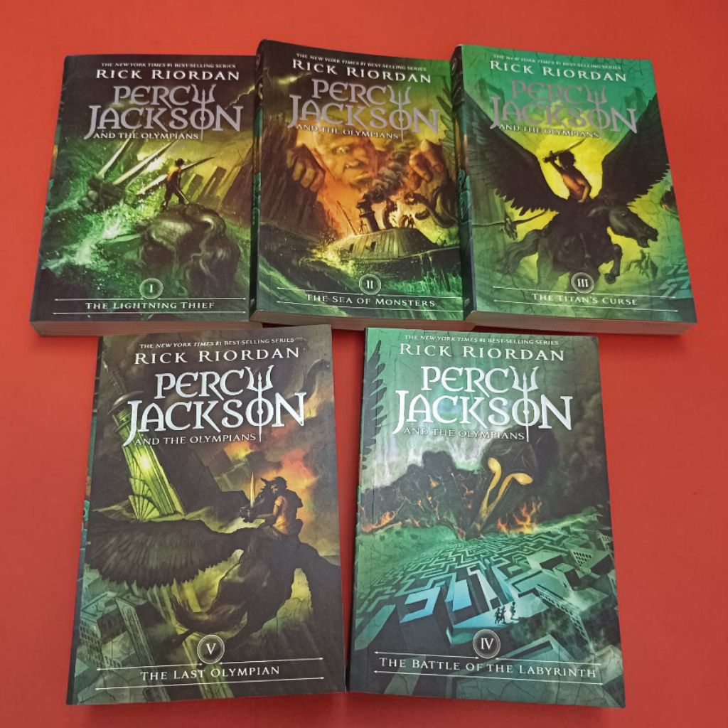 (New) Percy Jackson & the Olympians The complete  (ขายแยกเล่ม)