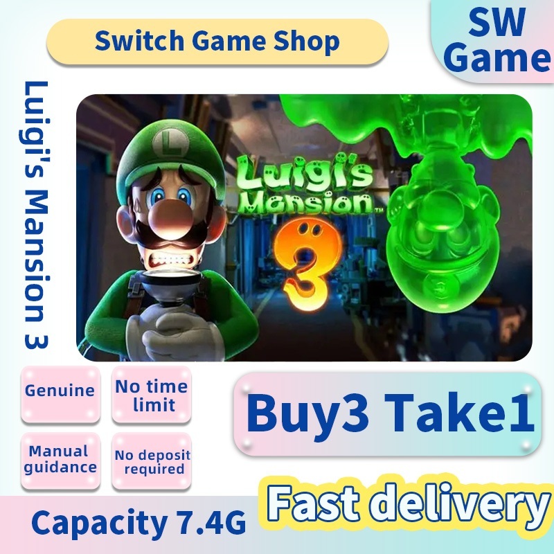 Luigi's Mansion 3 Nintendo Switch Game