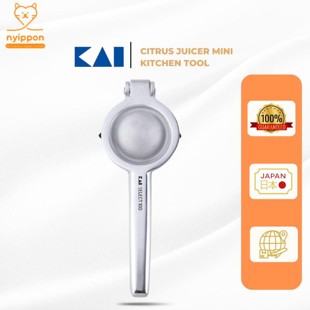 Kai KAI Citrus Juicer Mini Kitchen Tool SELECT 100 DH3011 Silver