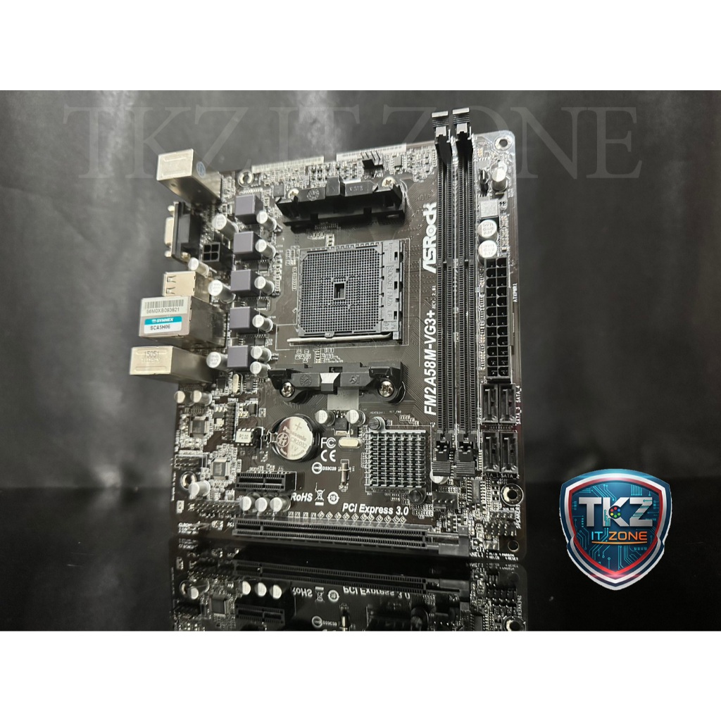 เมนบอร์ด(mainboard) Asrock FM2A58M-VG3+ (socket fm2)