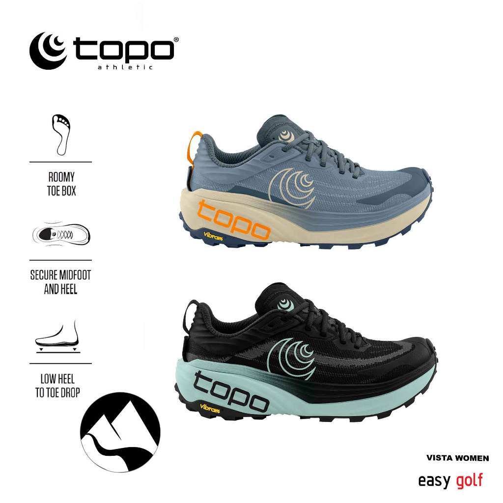 TOPO ATHLETIC TRAIL VISTA WOMEN'S RUNNING SHOES รองเท้ากีฬาวิ่งเทรลผู้หญิง
