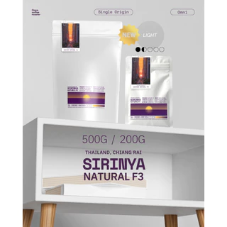 (New!) (200g/500g) เมล็ด Thailand Chiang Rai - SIRINYA Natural F3 [Single Origin] Omni คั่วอ่อน