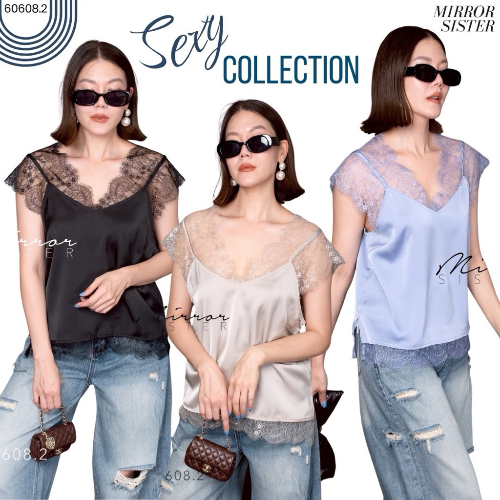 ••MiRROR SiSTER‘s VeLVA LACE TOP••