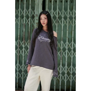 (พร้อมส่ง โค้ด 30% Max 1,000) STYLIST - Mila Amour เสื้อปาดไหล่แขนยาวผ้ายืด Patchwork ลายสก็อต ลิงก์1