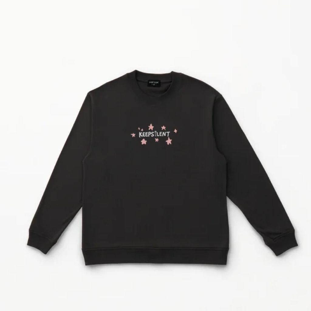 KEEPSILENT เสื้อยืดแขนยาว S - LET’S EAT LONG SLEEVE TEE  คอลเลคชั่น  WISHLESS PARTY