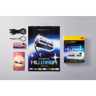 [พร้อมส่ง] KODAK Charmera MILLENNIUM 2000 Keychain Digital Camera Blind Box กล่องสุ่มกล้องดิจิตอล ประกันศูนย์ Kodak