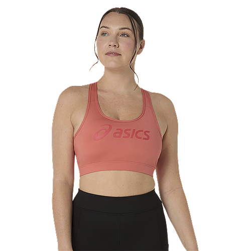 ASICS : 2032D338.700 ESSENTIAL ASICS LOGO PADDED BRA WOMEN สปอร์ตบราผู้หญิง