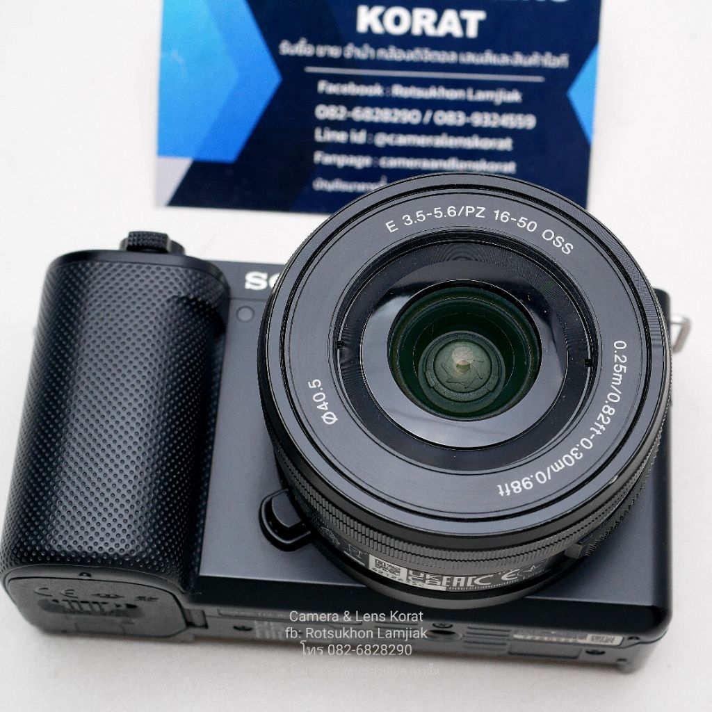 [7.7 ลดเพิ่ม 1200บาท] กล้อง Sony ZV-E10 พร้อมเลนส์ 16-50mm PZชัตเตอร์ 18xx เท่านั้น ประกันเหลือหมด 0
