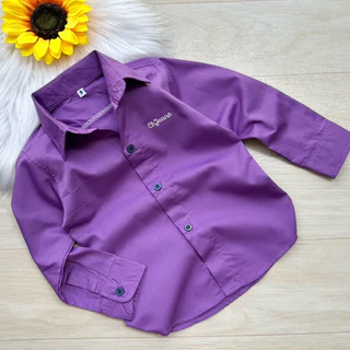 เสื้อเชิ้ตเด็ก คอปก พร้อมส่งจ้า