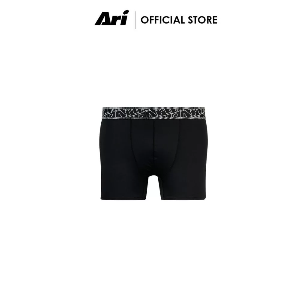 ARI ADEPT ACTIVE BOXER BRIEFS - BLACK (AAP3415) กางเกงบ๊อกเซอร์ อาริ ADEPT ACTIVE สีดำ