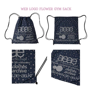 [ พร้อมส่ง ] กระเป๋า aeae WEB LOGO DOT GYM SACK / WEB LOGO CHECK GYM SACK / WEB LOGO STELLA GYM SACK