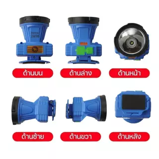 Nova-2408 ไฟฉายคาดหัว ไฟฉายติดหมวก ไฟฉายกรีดยาง แสงแรง แบตอึด ชาร์จ ปรับแสงได้ ใช้งานนาน สำหรับชาวสวนยาง ทำงานกลางคืน