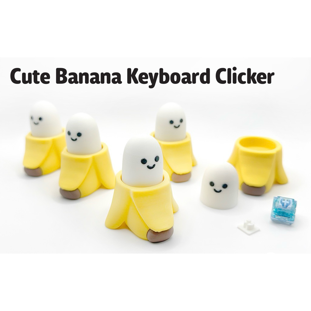 Cute Banana Keyboard Clicker