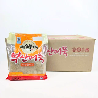 ยกลัง โอเด้งเกาหลี 1 ลัง 10 ถุง ออมุกเกาหลี ปลาแผ่น สินค้าแช่แข็ง 어묵 오뎅 KOREAN FISH CAKE