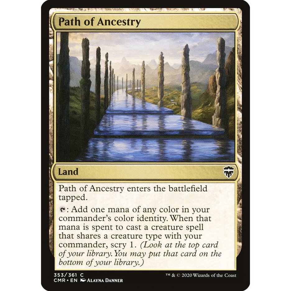 [Commander Legends] - (CMR) - (C) - [Path of Ancestry] - [2020]