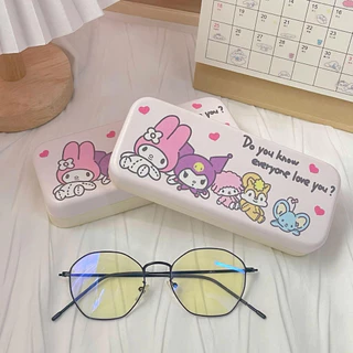 กล่องใส่แว่น กล่องแว่นตา ลายซานริโอ พกพาสะดวก สินค้าพร้อมส่ง！！！
