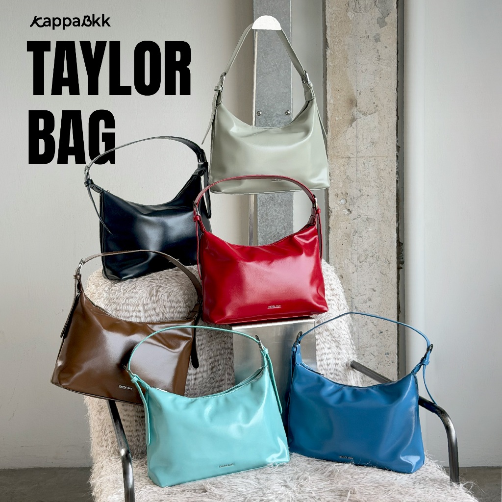 New Colors✨ KAPPABKK Taylor Bag Collection กระเป๋าสะพายไหล่ ดีไซน์เก๋ใบใหญ่ ถูกใจสายแบก