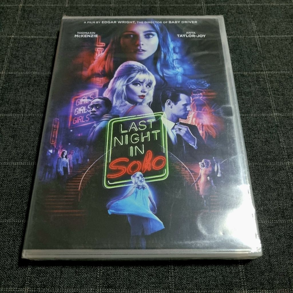 DVD ภาพยนตร์สยองขวัญทริลเลอร์แนวจิตวิทยา "Last Night in Soho / ฝัน-หลอน-ที่โซโห" (2021)