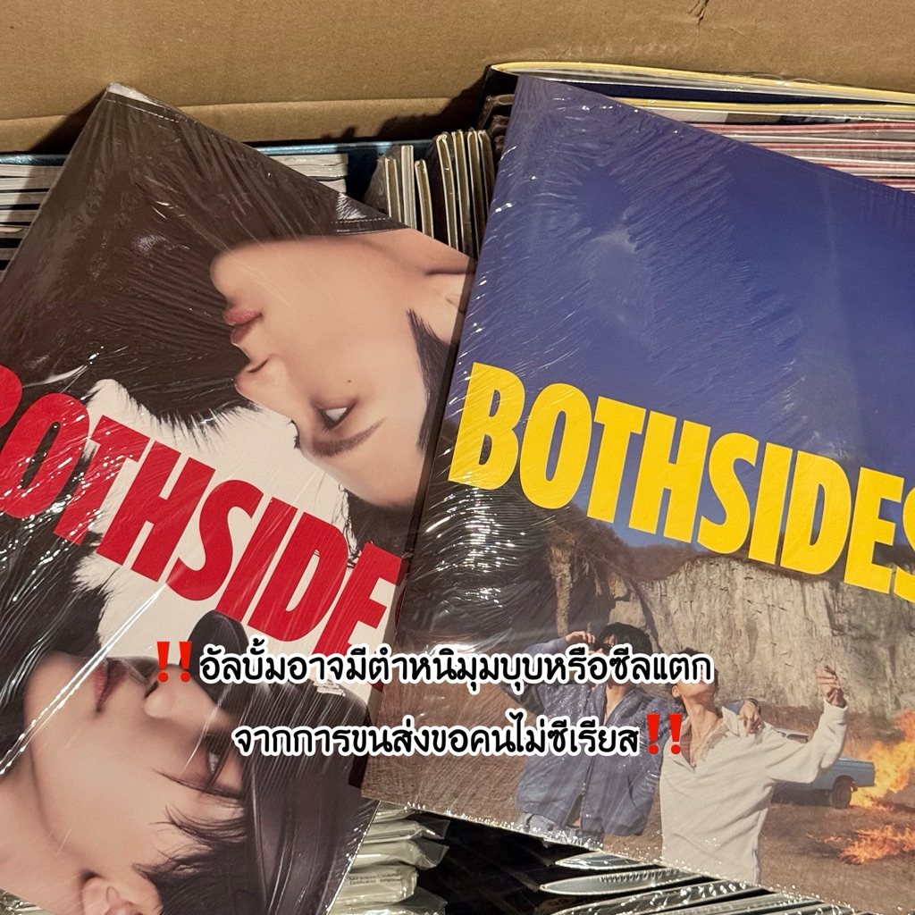 พร้อมส่ง อัลบั้ม both sides nct jnjm ไม่แกะซีล