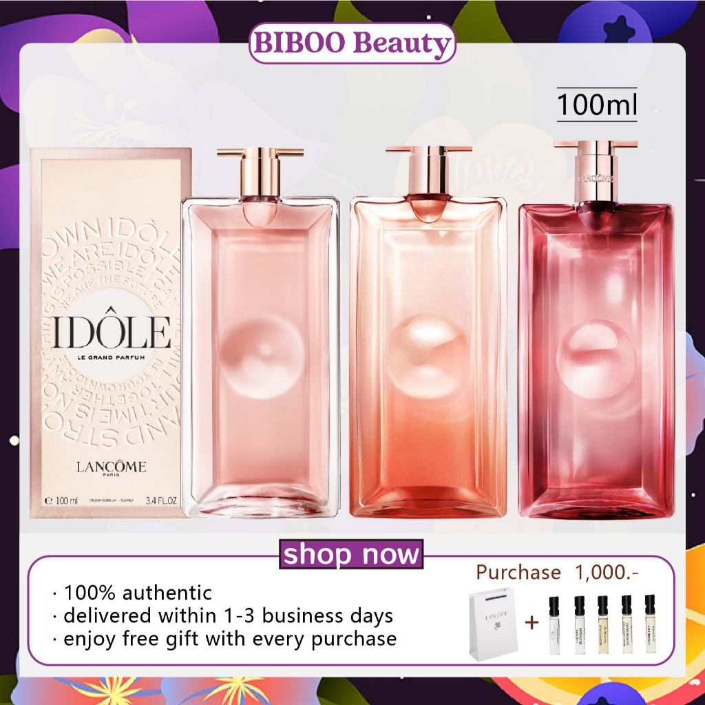 Iancome Idole Now Power Le Grand Parfum Eau de Parfum l'Eau de Toilette EDP EDT 100ml ของแท้ 100%