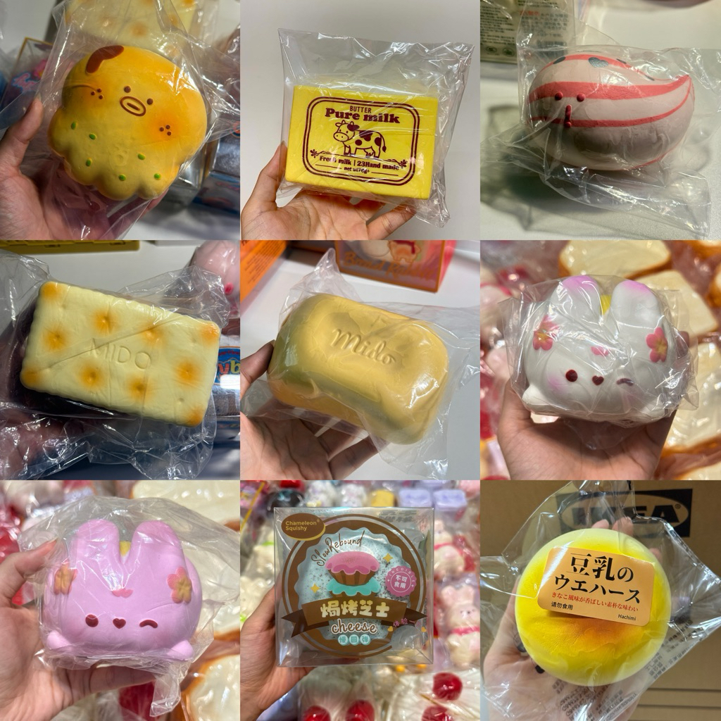 🇹🇭ส่งจากไทย ไม่ต้องรอพรีออเดอร์ :: Chameleon Squishy สกุชชี่ชาเมล่อน แบรนด์ Full แบรนด์ Moozy etc. หอม นุ่ม สโลว์