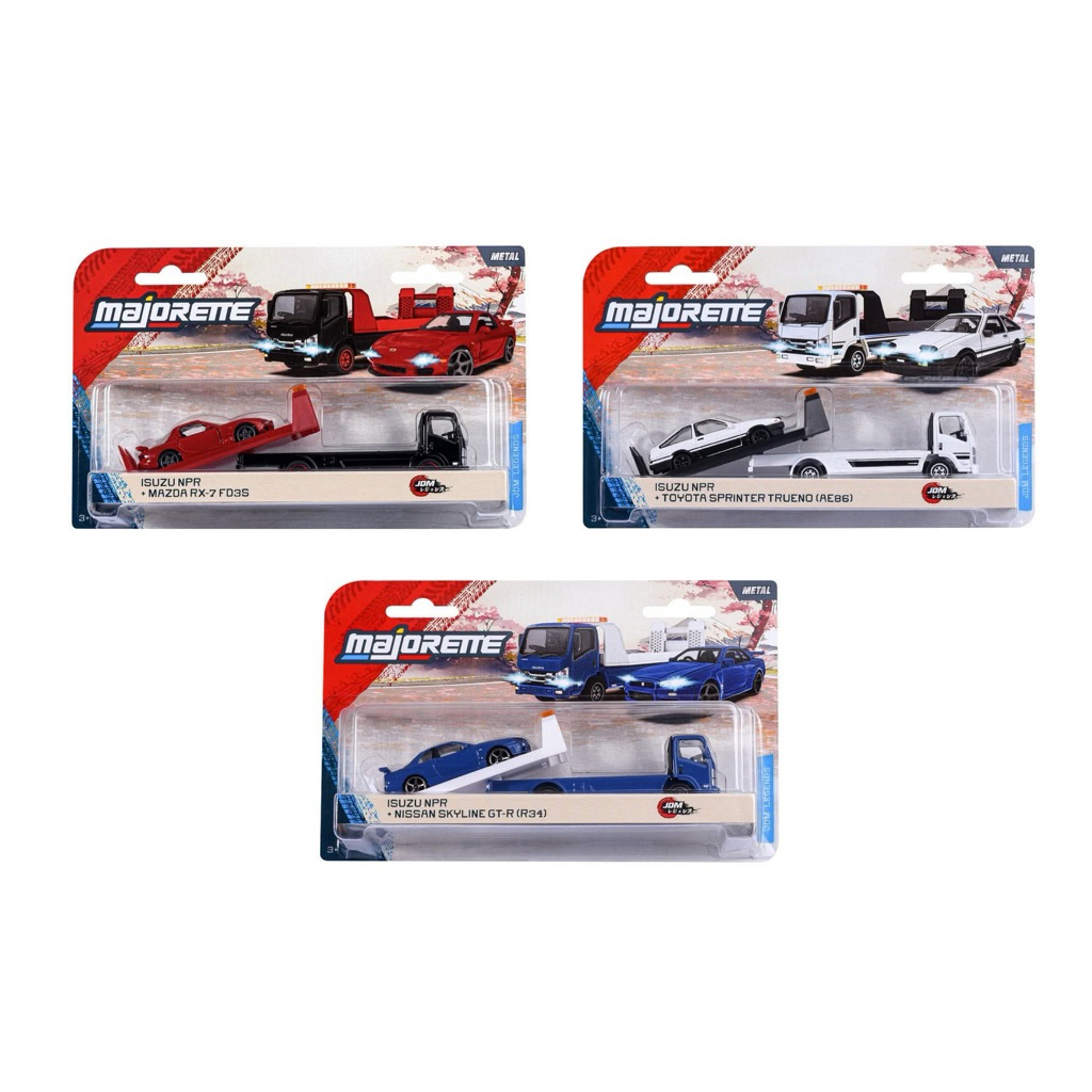 C2Kun|รถเหล็กมาจอเร็ต รถสไลด์ Majorette jdm transport