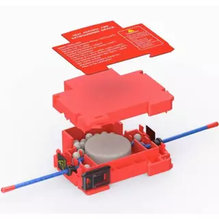 ขายก ซัพพอร์ตยกรางปีกนก สำหรับใส่เทอมินอล Mounting Rail Support SEC ดับเพลิงอัตโนมัติ
