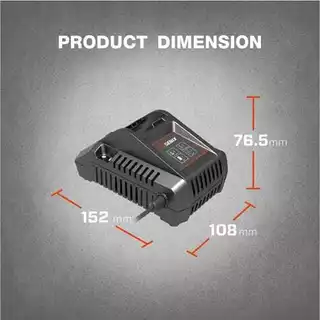 SENIX แท่นชาร์จเเบตเตอรี่ 20V(Max), 2Ah 2.5Ah 5.0Ah