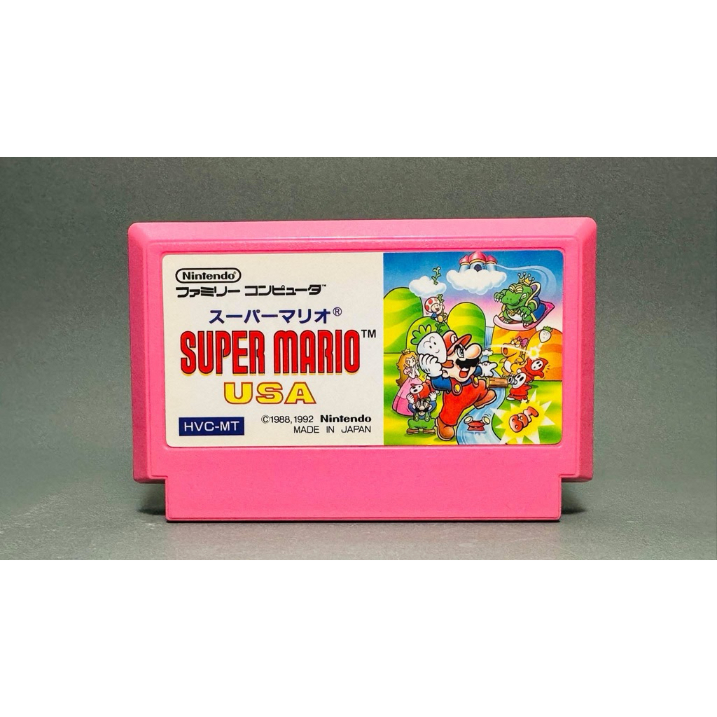 (1) ตลับแท้ Famicom(japan)(fc)  Super Mario USA