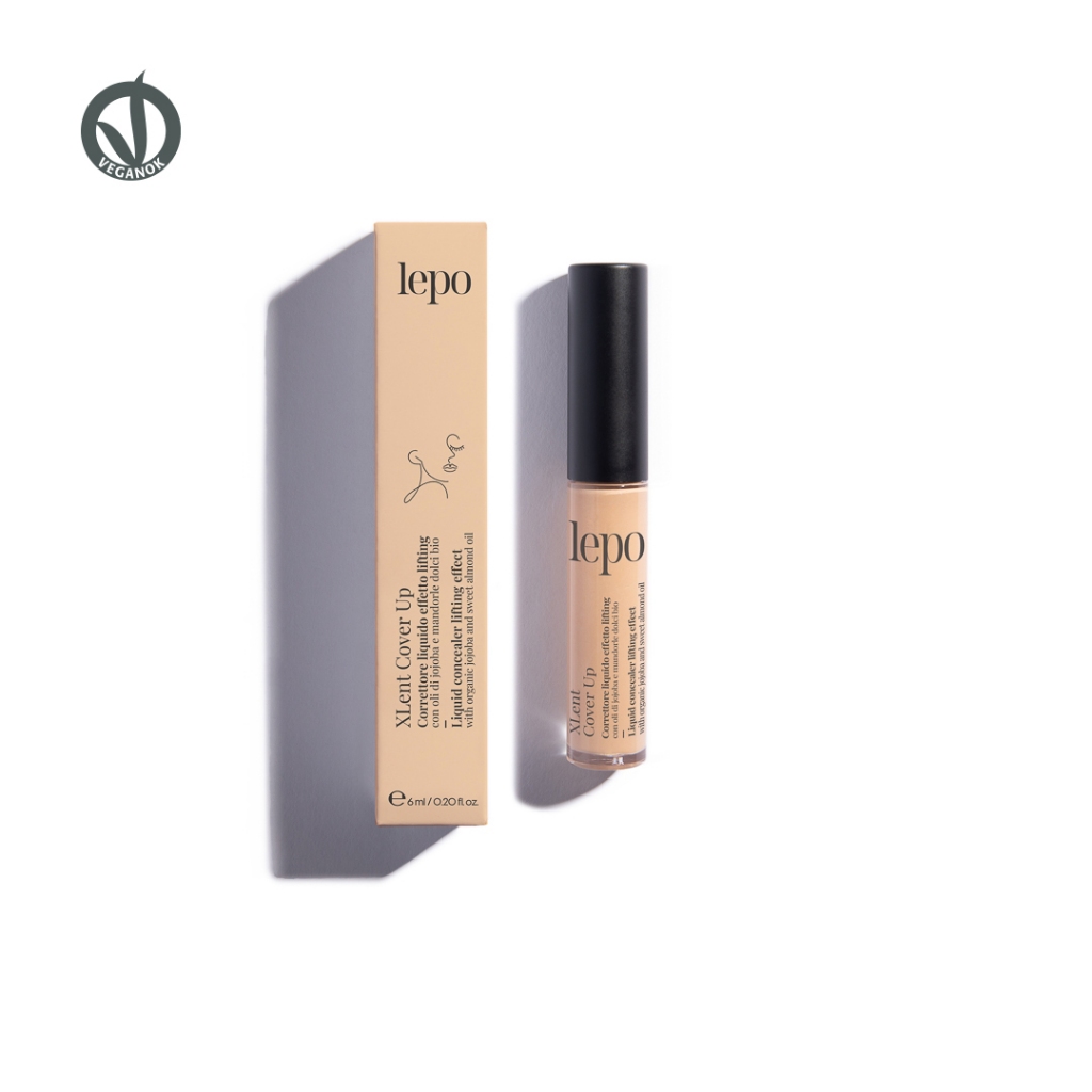 Geyer Haus LEPO XLENT Cover Up Liquid concealer คอนซีลเลอร์ VEGAN Made in Italy