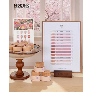 Plain makeup builder gel Moding 20G เจลเสริมหน้าเล็บสำหรับเล็บบาง