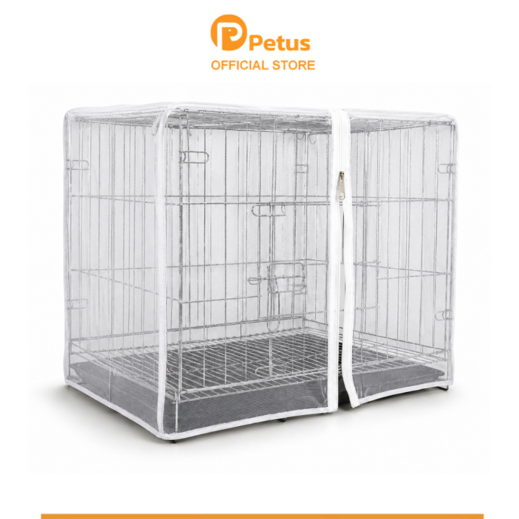 Petus มุ้งสำหรับกรงจัมโบ้ กรงพับได้ Nets For Cages มุ้งครอบกันยุง กันแมลง มีซิปด้านหน้า มีหลายขนาด