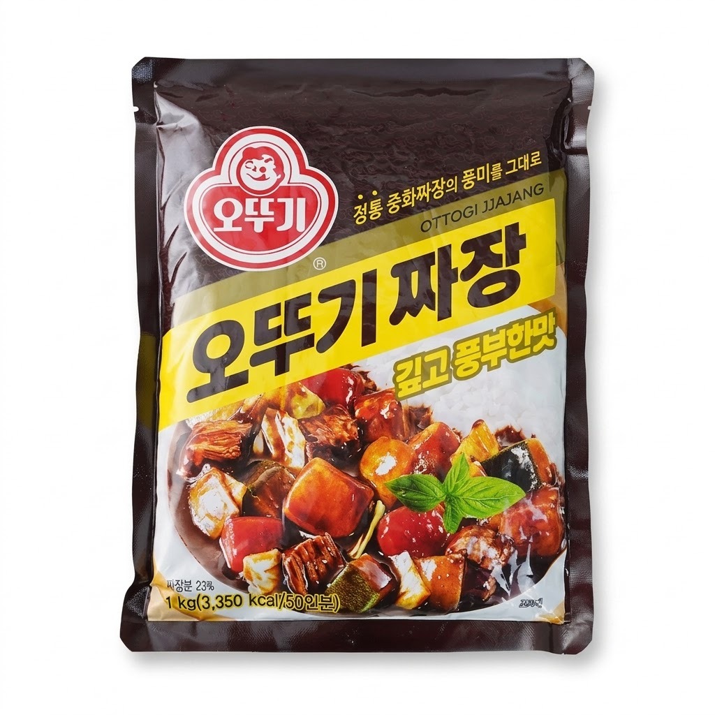 โอโตกิ ผงปรุงจาจัง ผงจาจัง -1kg ทำจาจังมยอน จาจังมยอน จาจังเมียน จาจัง OTTOGI [OTOKI] JJAJANG 오뚜기 짜장 분말