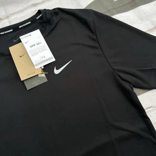 เสื้อวิ่ง Nike Dri-fit Miler UV Running Tee “Black“ ของแท้ป้ายไทย