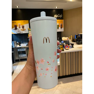 โค้งสุดท้าย✅พร้อมส่ง✅แท้💯ใหม่!JAPANESE 𝖡𝗅𝗈𝗌𝗌𝗈𝗆Collection𝖳𝗎𝗆𝖻𝗅𝖾𝗋แก้วทัมเบลอร์Limited EditionMcDonald’sแก้วเก็บความเย็น