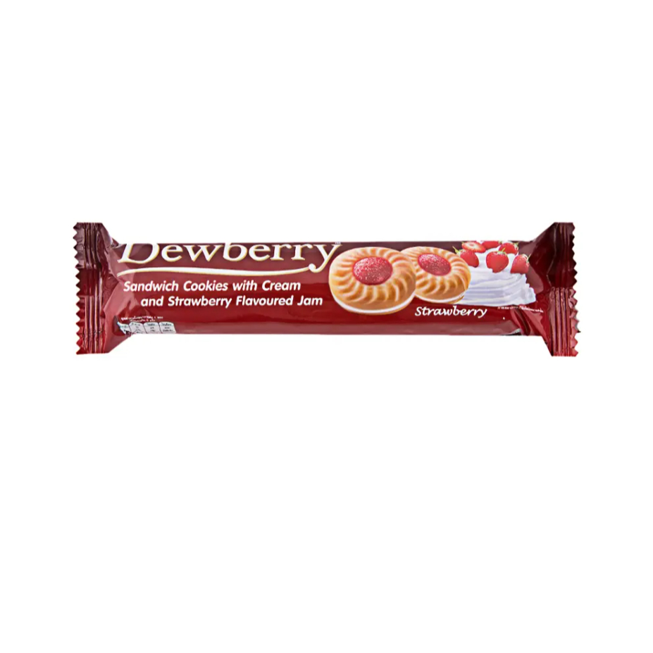 Dewberry Sandwich Cookie Strawberry 105g.