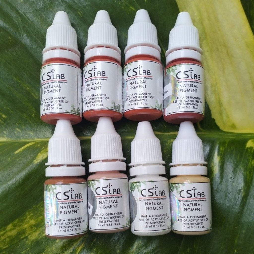 Tattoo CSLab natural pigment สีสักคุณภาพ tattoo colour