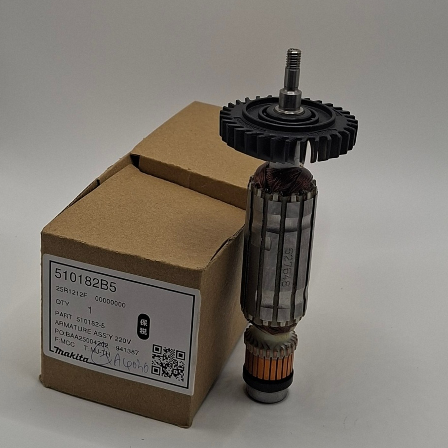 Makita อะไหล่ทุ่น เครื่องเจียร์ไฟฟ้า 4 นิ้ว รุ่น GA4030 GA4031 part no 510182-5 อะไหล่แท้