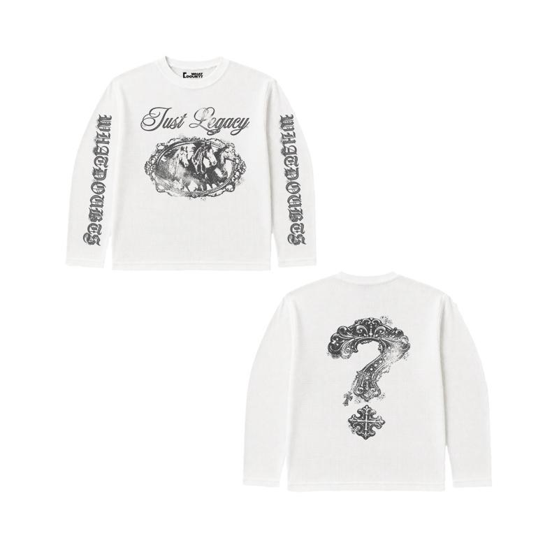 whatdoubts | just legacy waffle long sleeve 2026 | bone white