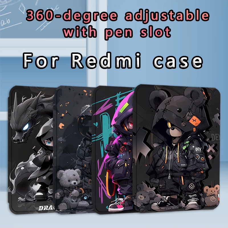 rotation zc834 ใช้สำหรับ Redmi Pad 2 Case SE 11 8.7 นิ้ว เคส Xiaomi Pad 7/8 pro Redmipadse 11  poco m1 12.1 padmini 8.8
