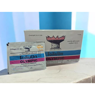 เกลือแร่โอลิมปิก Olympic ชนิดผง รสส้ม Olympic 50ซอง/กล่อง