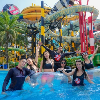[E-Voucher] Columbia Pictures Aquaverse - บัตรสวนน้ำ 3 ใบ + เครดิตอาหารรวม 500 บาท (ประเภทไม่สามารถคืนเงินได้)
