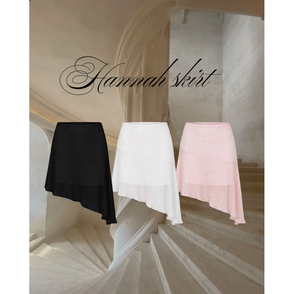 (พร้อมส่ง) Hannah skirt กระโปเรงพริ้วสุดคลาสสิค